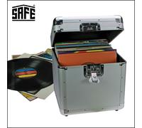 Coffret Pour Vinyles SAFE ALU 221 Pour 100 LP 360x350x360mm 33