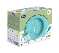 Coffret premier repas Chicco 6 mois et plus, bleu