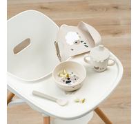 Coffret premier repas Foodie ventouse Tiny farm Sable