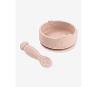 Coffret premier repas ventouse rose TU