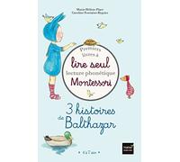Coffret Premiers livres à lire seul 3 histoires de Balthazar Niveau 2 Pédagogie Montessori: Lecture phonétique