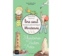 Coffret Premiers livres à lire seul - 3 histoires de Victor et Ada - niveau 3+ Pédagogie Montessori