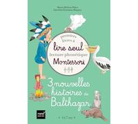 Coffret Premiers livres à lire seul 3 nouvelles histoires de Balthazar Niveau 3 Pédagogie Montessori