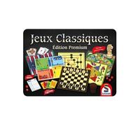 Coffret Premium Boite Métal - Jeux De Société - - Découvrez Une Sélection Premium De Jeux Dans Une Boîte Elégante !