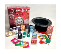 Coffret Premium Dani Lary 50 Tours de Magie + 50 Illusions d'optique - 7 Accessoires Inclus - Set Jeu pour Magicien des 7 Ans + Carte Tigre
