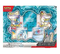 Coffret Premium Leviator EX - Pokémon JCC - Carte Ultra Rare Brillante, Boosters et Accessoires