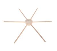 Coffret Présent Support Mobile pour Berceau en Bois, Cadre Khaki | Six Pieds, Montage Facile et Démontage Rapide, Solution Suspendre Robuste pour Chambre de Garçon Fille et Extérieur