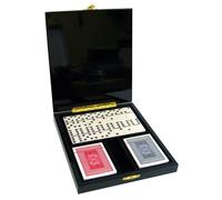 Coffret prestige dominos & cartes à joue