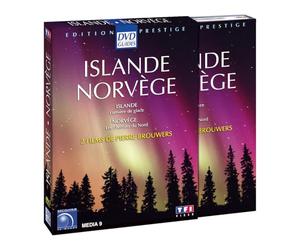 Coffret Prestige - Norvège, Les chemins du nord + Islande, Lumière de glace