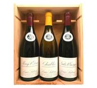 Coffret Prestige Vins de Bourgogne Grandes Appellations - 1 Chablis 2024 + 1 Morey-Saint-Denis 2021 + 1 Nuits-Saint-Georges 2017 !