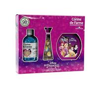 Corine de Farme Coffret Enfant Princesses – Fleur de Tiaré & Freesia – EDT 30 ml + Bain moussant