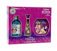 Coffret Princesses Enfant Avec Eau De Toilette, Gel Douche 3 En 1 Et Boîte À Goûter Multicolore TU
