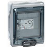 Coffret prise étanche jardin