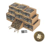 Coffret professionnel de 1400 vis polyvalentes à tête fraisée TX avec embout de vissage Turbo