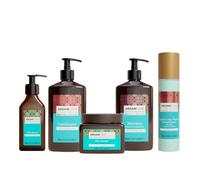 Coffret Programme Réparateur Intensif Argan - 5 soins - Shampooing nourrissant & hydratant 400 ml - pour cheveux secs & abîmés - douceur, brillance, maniabilité