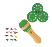 Coffret Projecteur - Dinosaure - 3 disques - Lampe torche - Multicolore - 1 W