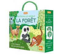 Protégeons les animaux. La forêt 28 cartes - Jessica Martinello - Sassi - Coffret - Jeux livres objets