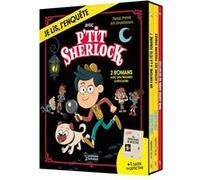 COFFRET P'TIT SHERLOCK 2 romans + 1 guide détective: P'tit Sherlock