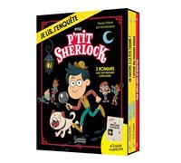 COFFRET P'TIT SHERLOCK 2 romans + 1 guide détective - Pascal Prévôt - Larousse - Coffret - Roman cadet