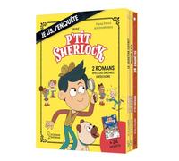 COFFRET P'TIT SHERLOCK 2 romans + 24 enquêtes - Pascal Prévôt - Larousse - Coffret - Roman cadet