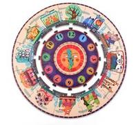 Coffret Puzzle autocorrecteur Mideer Horloge Multicolore G