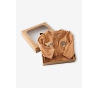 Coffret pyjama naissance et doudou camel 9M(71CM)