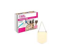 Coffret pyrogravure + suspension fanion en bois
