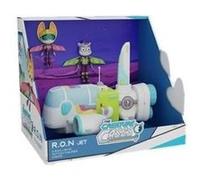 BANDAI - Enquêtes Sauvages - Coffret R.O.N Jet - Avion avec 2 Figurines Exclusives et Planeurs Détachables - Véhicule Interactif pour Enfants Série Creature Cases - Jouet Enfant 3 Ans et + - PMCC9014