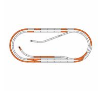 Coffret rails geoline D-HO-1/87-ROCO 61103