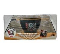 Ramens & Noodles Solo - Coffret Avec 1 Bol, 1 Paire De Baguettes, 1 Support En Bois Et 1 Livre
