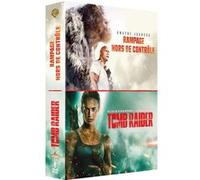 Rampage – Hors de contrôle + Tomb Raider – Coffret DVD – Warner Bros.