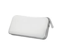 Coffret Rangement Dvd 80 pièces capacité disque CD sac DVD VCD portefeuille rangement organisateur étui manchon dur EVA Pack Album boîte grand support avec fermeture éclair BibliothèQue Maison(WHITE)