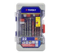 Coffret RANGER 22 pièces Kit spécial perçage pour assemblage + fixations - TIVOLY - 11901170061