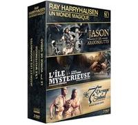 Coffret N°1 Ray Harryhausen – Jason & les Argonautes, L'Île Mystérieuse, Le 7e Voyage de Sinbad – DVD