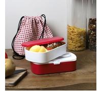 Lunch Box pour Repas "3 Pièces" 18cm Rose