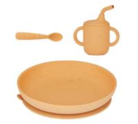 Babymoov Coffret repas bébé Comme Un Grand – Dès 9 mois – Assiette, cuillère et gobelet Little Arty