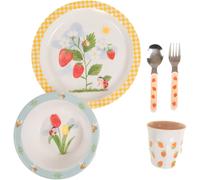 Coffret déjeuner 5 pièces Adèle - Amadeus - Décoré - Résine G