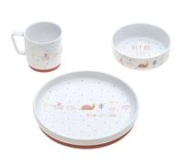 Coffret repas en porcelaine garden