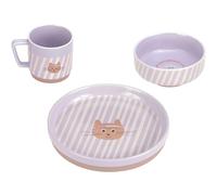 Coffret repas en porcelaine Tiny Team Chat