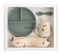 Coffret repas en silicone dino (4 pièces)