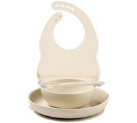 Coffret repas en silicone Argile-Etoiles (4 pièces)
