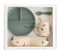 Coffret repas en silicone dino (4 pièces)