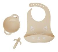 Coffret Repas En Silicone First'isy Renard Beige - Babymoov