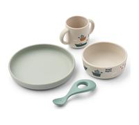 Liewood Set de vaisselle imprimé Vivi 4 pièces Sailing-sandy
