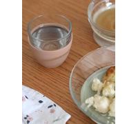 BÉABA & Duralex, Coffret Repas Enfant en Verre, Assiette, Bol, Verre avec Ventouse Silicone, Ergonomique, Evolutif, Sain, Durable, Made in France, Natural