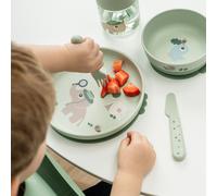 Coffret repas Foodie avec gobelet 360° Tiny trails Vert