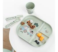 Done By Deer Tiny Farm Tableware Vert