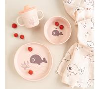 Coffret repas Foodie Wally Rose (3 pièces)