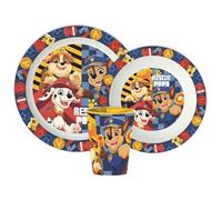 Coffret repas Pat'Patrouille Chiots Sauveteur , avec gobelet 260 ml Référence : JVL11180