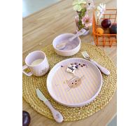 Coffret repas porcelaine enfant lilas TU
